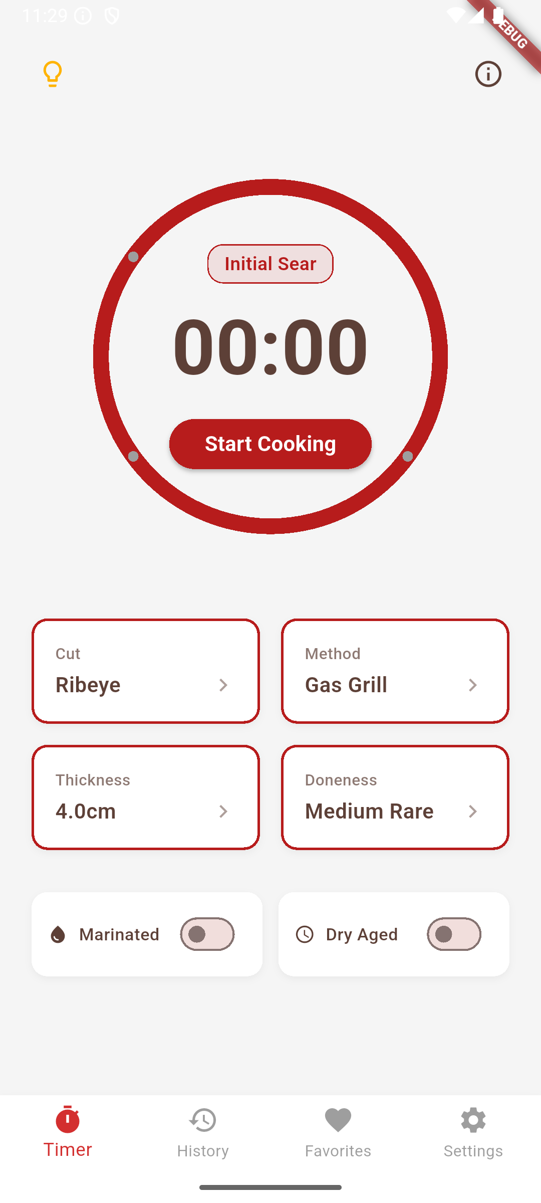 Timer Screen